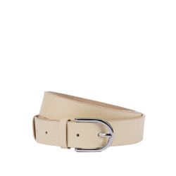 Dam bälte 43-1m beige saffiano