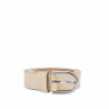 Dam bälte 43-1m beige saffiano