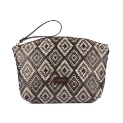 Damhandväska 213g kacao raffia