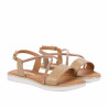 Barnsandaler 541 beige kombinerad