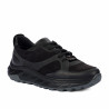 Herrarnas casual/sportskor 996 svart kombinerad mocka