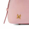 Damhandväska 037g camoscio baby pink