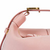 Damhandväska 037g camoscio baby pink
