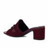 Dam sandaler 1367 vinröd mocka