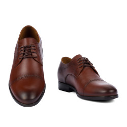 Eleganta herrskor 822-1 i konjak