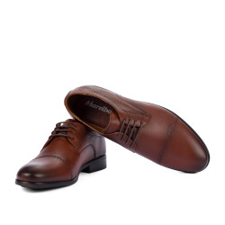 Eleganta herrskor 822-1 i konjak