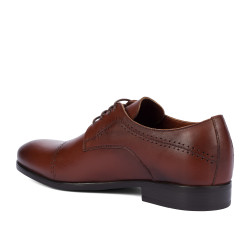 Eleganta herrskor 822-1 i konjak