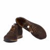 Dam sneakers 6104 bufo kaffe kombinerad