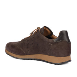 Dam sneakers 6104 bufo kaffe kombinerad